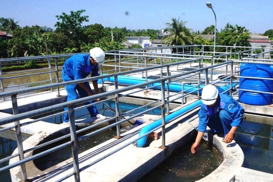 Công ty Nước sạch và Vệ sinh nông thôn Hải Dương bán nước thương phẩm vượt kế hoạch