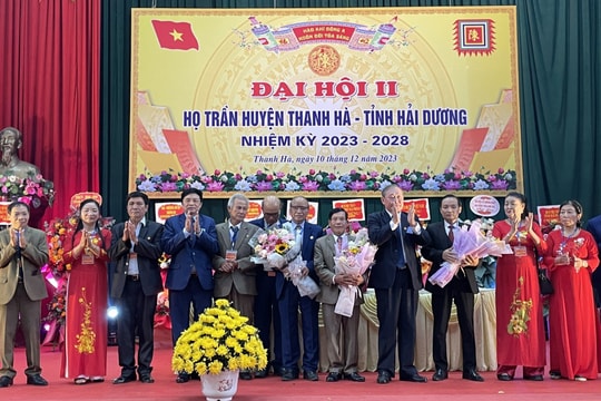 Họ Trần huyện Thanh Hà đoàn kết xây dựng đời sống văn hóa