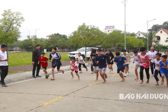 Kinh Môn quyết tâm cao cho Giải việt dã Báo Hải Dương