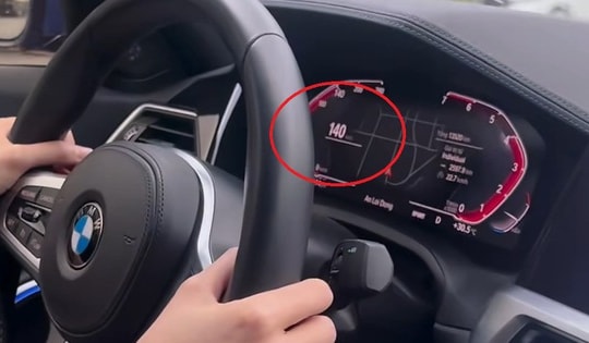 Xác minh video cô gái lái ô tô BMW lên tới 140km/h ở Thủ Đức