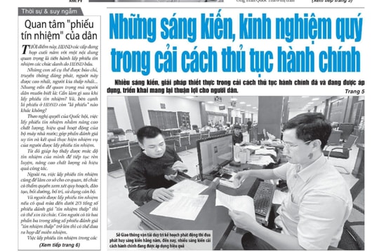 Xem gì trên báo Hải Dương ngày 12/12?