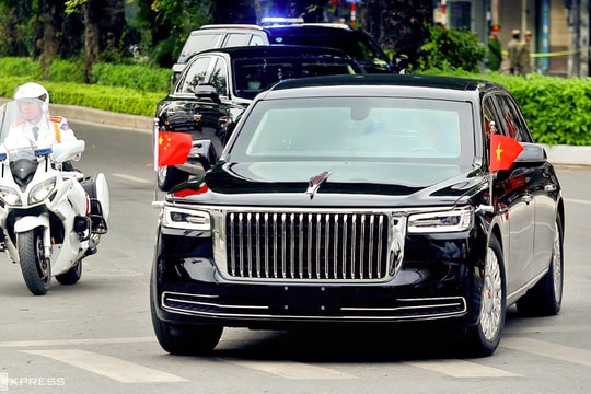 Hồng Kỳ N701 - xe limousine chở ông Tập Cận Bình thăm Việt Nam
