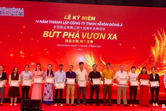 Công ty Nhôm Đông Á tri ân người lao động tích cực