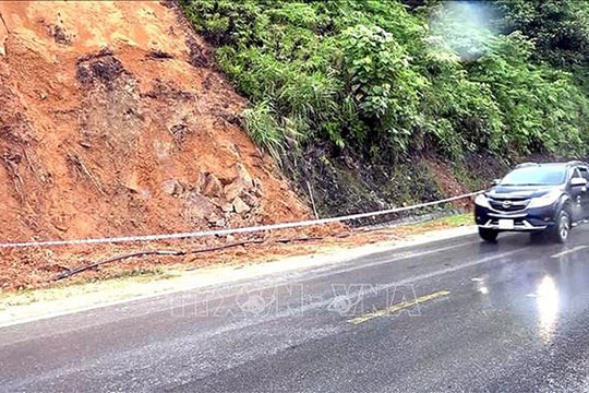 Vùng núi Bắc Bộ có mưa dông, cục bộ có mưa to