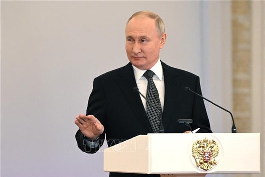 Tổng thống Putin khẳng định kinh tế Nga đã phục hồi sau đợt suy thoái năm 2022