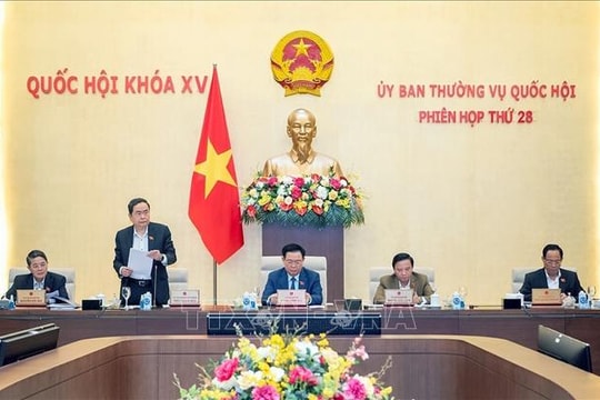 Thường vụ Quốc hội đánh giá kết quả thực hiện chương trình hoạt động đối ngoại, hợp tác quốc tế năm 2023