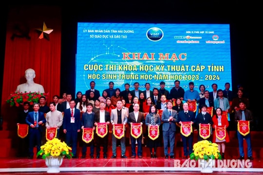 81 dự án tham dự Cuộc thi Khoa học, kỹ thuật cấp tỉnh dành cho học sinh trung học
