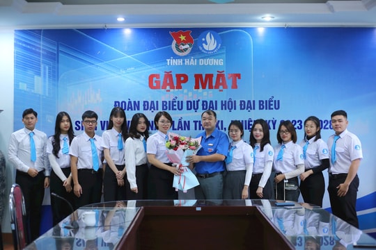 12 đại biểu Hải Dương dự Đại hội Hội Sinh viên Việt Nam lần thứ XI