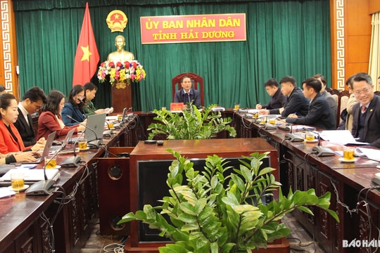 Chuẩn bị chu đáo, bài bản cho lễ công bố quy hoạch tỉnh Hải Dương