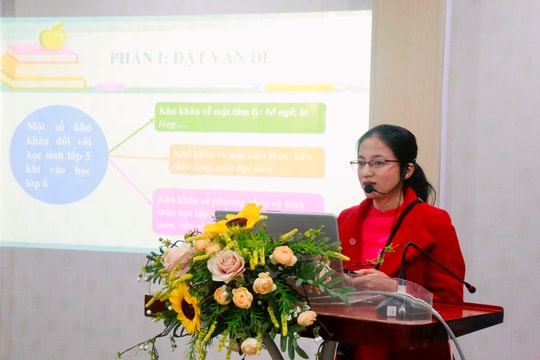 48 giáo viên tiểu học tham gia Hội thi giáo viên dạy giỏi cấp tỉnh
