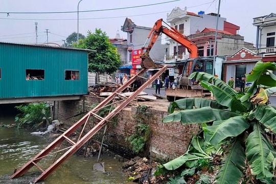 Đầu tư 120 tỷ đồng cải tạo kênh dẫn Đại Phú Giang và kênh T6 trạm bơm Hiệp Lễ