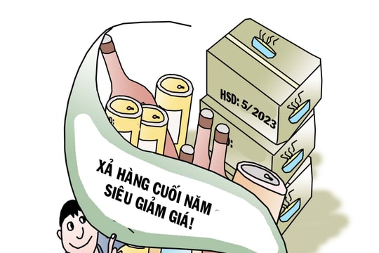 Xả hàng quá hạn cuối năm 