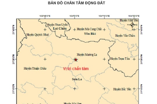 Sơn La, Kon Tum xảy ra động đất