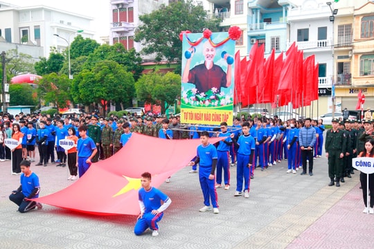 Khai mạc Giải việt dã Báo Hải Dương lần thứ 30 và phát động "Ngày chạy Olympic vì sức khỏe toàn dân"