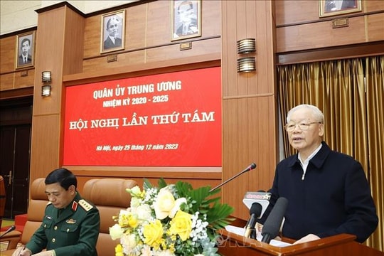 Tổng Bí thư Nguyễn Phú Trọng chủ trì Hội nghị Quân ủy Trung ương
