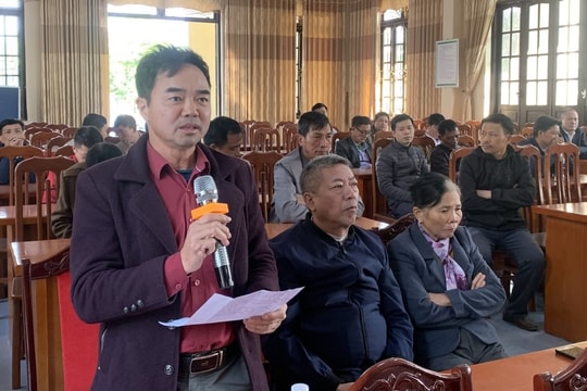 Cử tri huyện Cẩm Giàng kiến nghị nhiều vấn đề về đất đai, môi trường