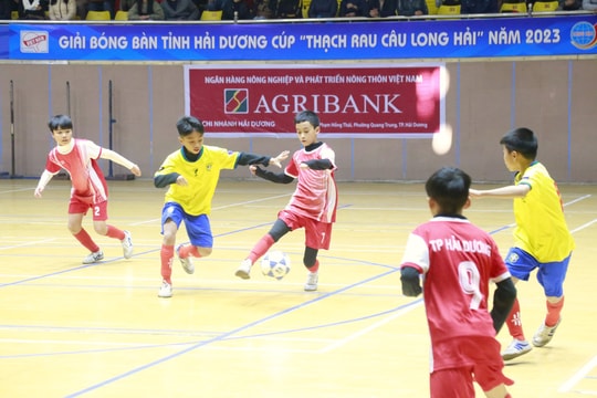 Gần 170 em tham gia Giải bóng đá học sinh tiểu học cấp tỉnh