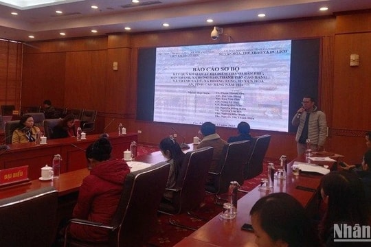Công bố kết quả khảo cổ Thành Bản Phủ, Thành Nà Lữ và di tích "Guốc đá Bản Thảnh"