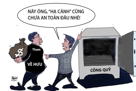 Quan tham khó "hạ cánh" an toàn