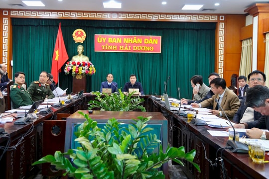 Tổ chức trang trọng hội nghị công bố quy hoạch và xúc tiến đầu tư tỉnh Hải Dương