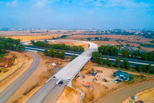 Hải Dương chạy “nước rút” thi công công trình nút giao với cao tốc ở Bình Giang