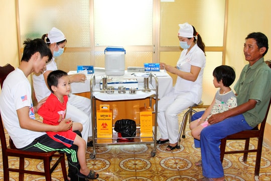 Hải Dương thuộc tốp đầu về tỷ lệ bao phủ vaccine cho trẻ 