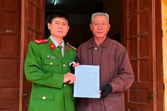 Công an xã Thái Hòa kịp thời ngăn người dân chuyển 180 triệu đồng cho đối tượng lừa đảo