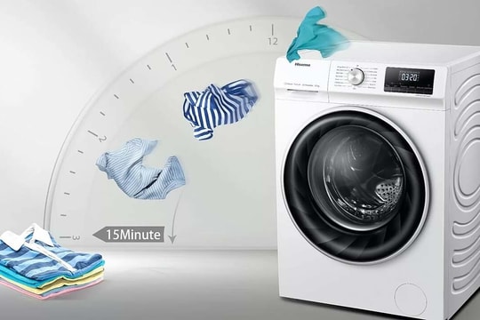 Cách tiết kiệm với chế độ giặt nhanh