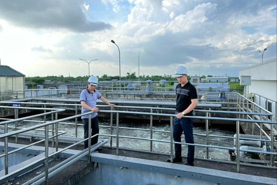 Trạm xử lý nước thải tại các khu công nghiệp ở Hải Dương xử lý 8.100 m3/ngày đêm