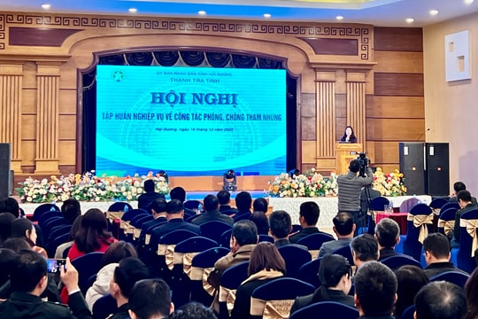 Hải Dương xếp thứ 13/63 địa phương của cả nước về phòng chống tham nhũng
