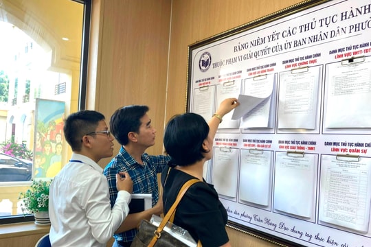 Đẩy mạnh kiểm tra đột xuất những đơn vị có nhiều thủ tục hành chính giao dịch với người dân, doanh nghiệp