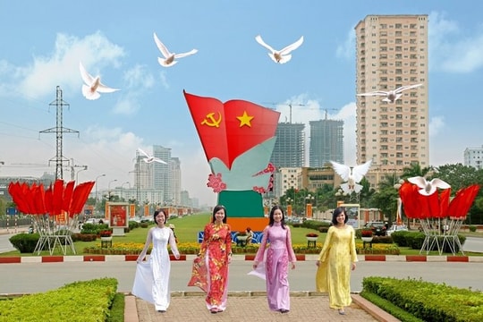 Rộng dài Tổ quốc mùa xuân 