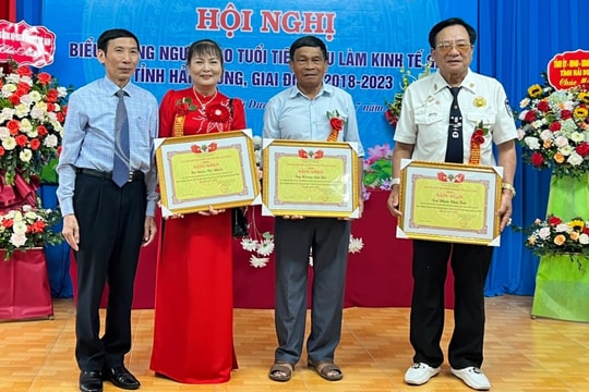 Trên 6.600 người cao tuổi Hải Dương làm kinh tế giỏi các cấp