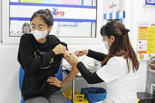 Số người tiêm phòng vaccine cúm ở TP Hải Dương tăng cao