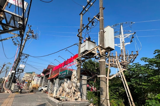 Trung tâm Giáo dục đặc biệt Hải Dương vi phạm công trình lưới điện
