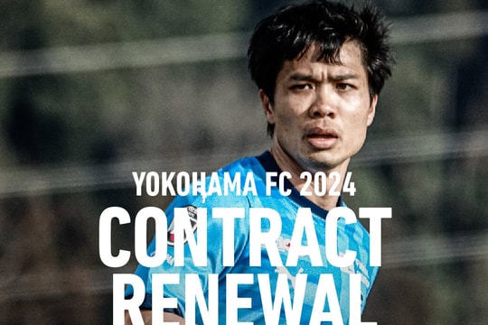 Yokohama FC thông báo gia hạn hợp đồng với Công Phượng