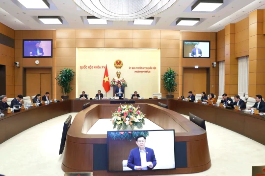 Ngày 8/1, khai mạc Phiên họp thứ 29 của Ủy ban Thường vụ Quốc hội