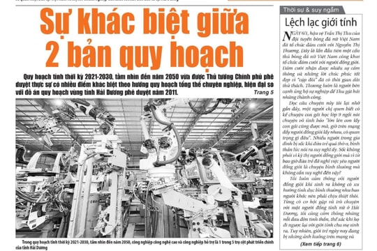 Xem gì trên báo Hải Dương ngày 10/1?