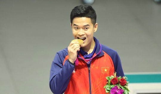 Xạ thủ Phạm Quang Huy, Trịnh Thu Vinh xuất sắc giành huy chương vàng châu Á