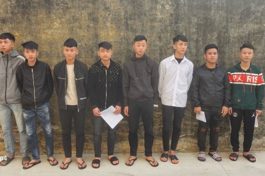 Khởi tố 9 đối tượng ở Nam Sách gây rối trật tự công cộng