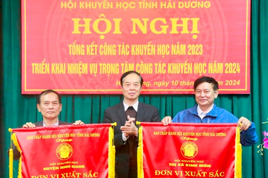 Quỹ Khuyến học toàn tỉnh Hải Dương tăng hơn 10 tỷ đồng