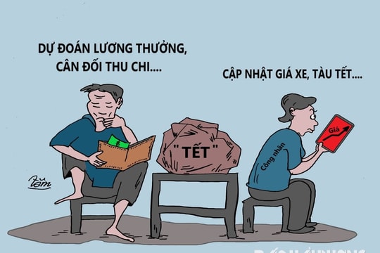 "Cân não" thu chi cuối năm