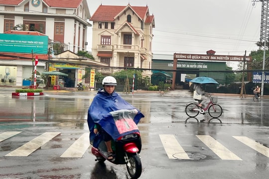 Từ ngày 13/1, Hải Dương giảm mưa
