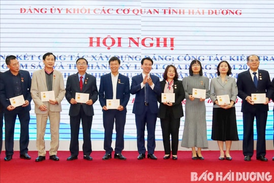 Đảng ủy Khối các cơ quan tỉnh Hải Dương nâng cao năng lực lãnh đạo, sức chiến đấu của tổ chức đảng bằng những việc cụ thể