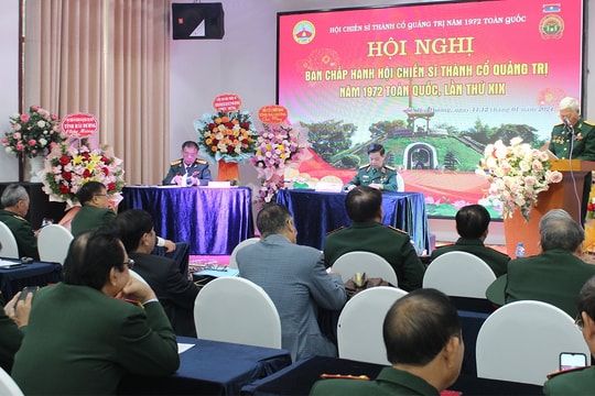 Hội Chiến sĩ Thành cổ Quảng Trị năm 1972 toàn quốc họp tại Hải Dương