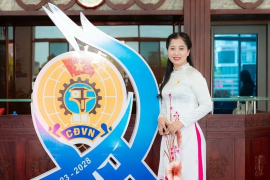 Chị Quỳnh tâm huyết với phong trào công đoàn