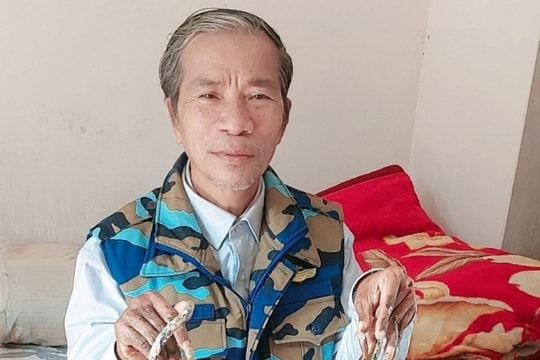 Người đàn ông Nam Định có móng tay dài 1m, sở hữu biệt tài nhiều người nể