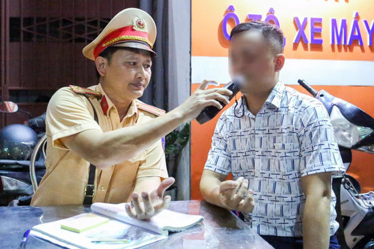 Xử lý hơn 9.000 "ma men" trong 4 ngày ra quân cao điểm