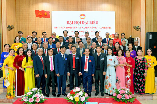 Ủy ban MTTQ phường Thanh Bình tổ chức thành công đại hội điểm