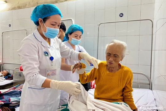 Bệnh viện Đa khoa Hải Dương cưu mang một người vô gia cư